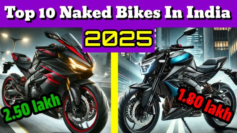 TOP 10 Naked Bikes in India 2025