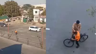 Gujarat Police Brutality: Shocking Video Shows Cop Punching Child, Public Demands Justice